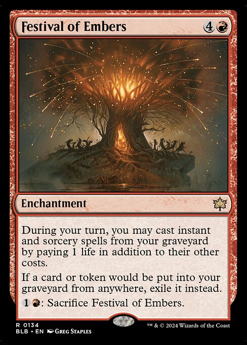 Festival of Embers (134) [Bloomburrow]