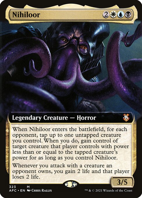 Nihiloor (323) [Forgotten Realms Commander] [Extended Art]