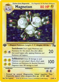 Magneton (11) (11/62) [Fossil]