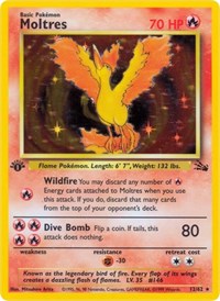Moltres (12) (12/62) [Fossil]