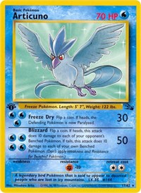 Articuno (17) (17/62) [Fossil]