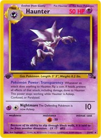 Haunter (21) (21/62) [Fossil]