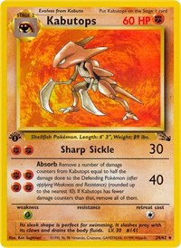 Kabutops (24) (24/62) [Fossil]