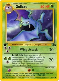 Golbat (34/62) [Fossil]