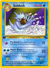Golduck (35/62) [Fossil]