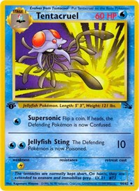 Tentacruel (44/62) [Fossil]