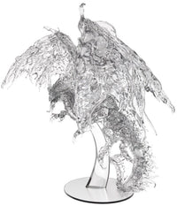D&amp;D Unpainted Mini Red Ghost Dragon image 0