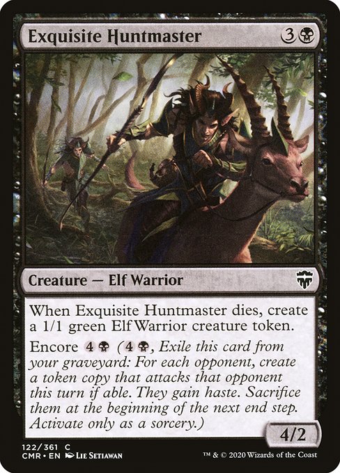 Exquisite Huntmaster (122) [Commander Legends]