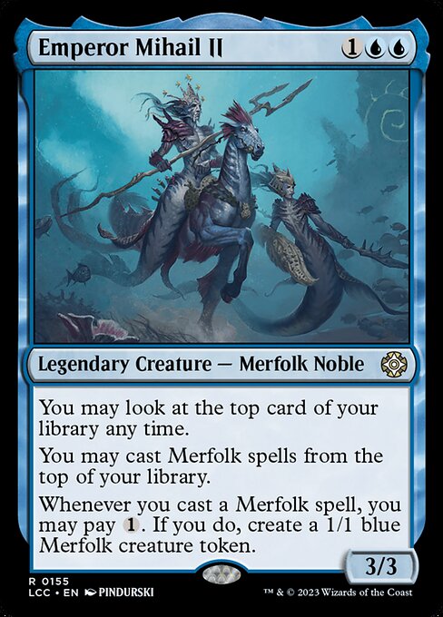 Emperor Mihail II (155) [The Lost Caverns of Ixalan Commander]