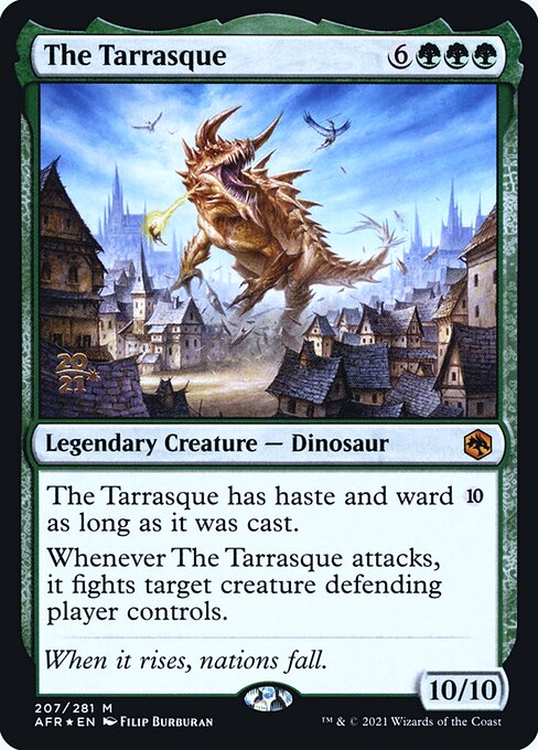 The Tarrasque (207s) [Adventures in the Forgotten Realms Promos]