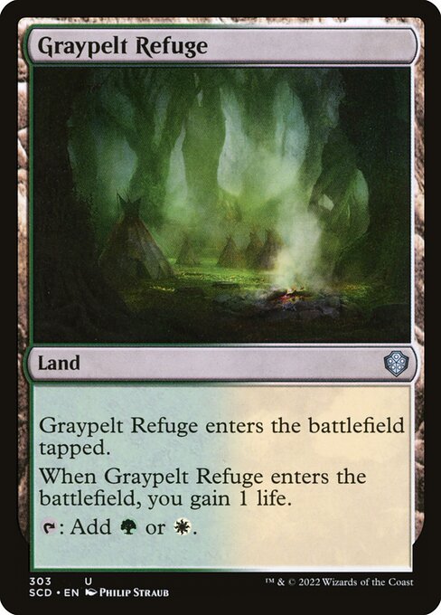 Graypelt Refuge (303) [Starter Commander Decks]