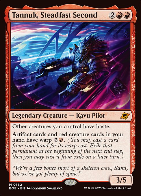 Tannuk, Steadfast Second (162) [Edge of Eternities]