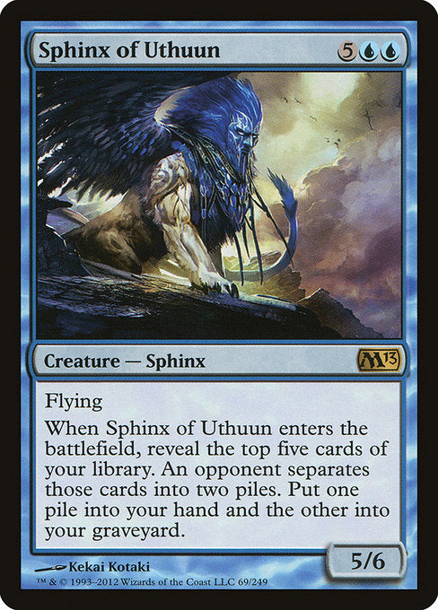 Sphinx of Uthuun (69) [Magic 2013]