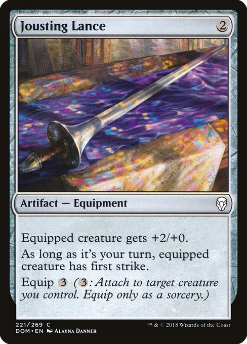 Jousting Lance (221) [Dominaria]