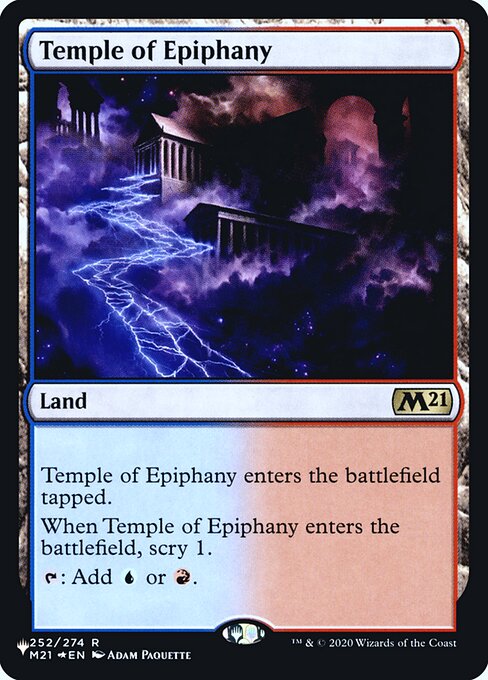 Temple of Epiphany (M21-252) [The List]