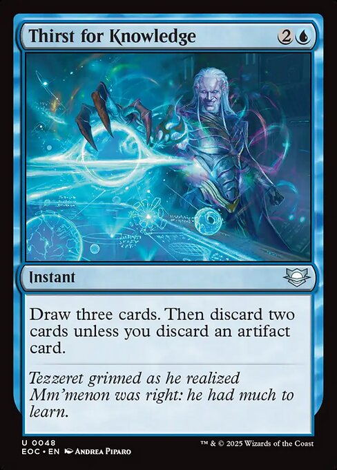 Thirst for Knowledge (48) [Edge of Eternities Commander]
