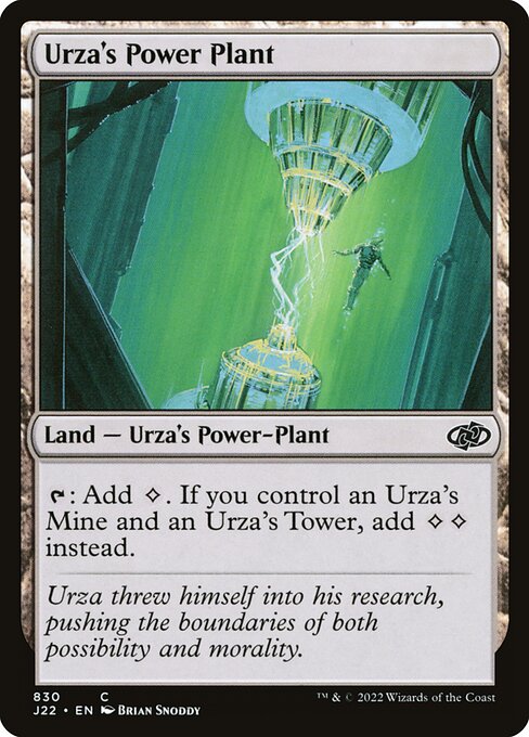Urza's Power Plant (830) [Jumpstart 2022]