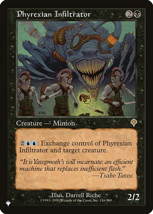 Phyrexian Infiltrator (INV-116) [The List]