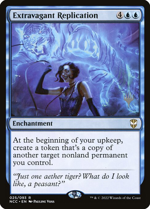Extravagant Replication (25p) [New Capenna Commander Promos]