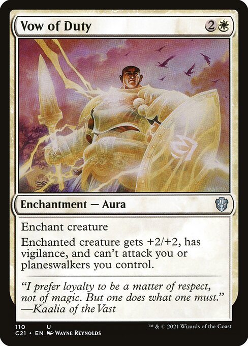 Vow of Duty (110) [Commander 2021]