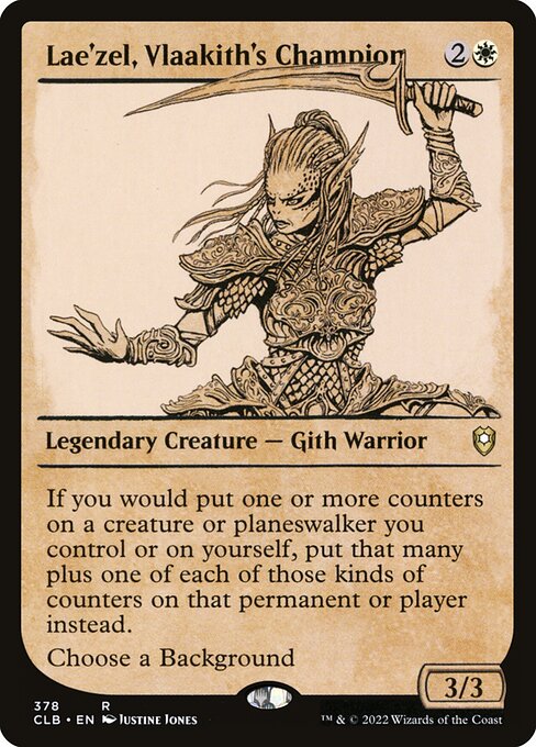 Lae'zel, Vlaakith's Champion (378) [Commander Legends: Battle for Baldur's Gate] [Showcase]