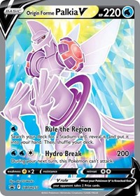 Origin Forme Palkia V (SWSH253) [SWSH Sword and Shield Promo Cards]