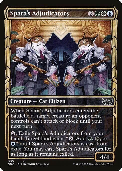 Spara's Adjudicators (335) [Streets of New Capenna] [Showcase]