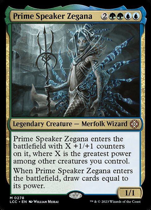 Prime Speaker Zegana (278) [The Lost Caverns of Ixalan Commander]