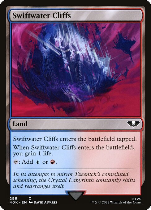 Swiftwater Cliffs (296) [Warhammer 40,000 Commander]