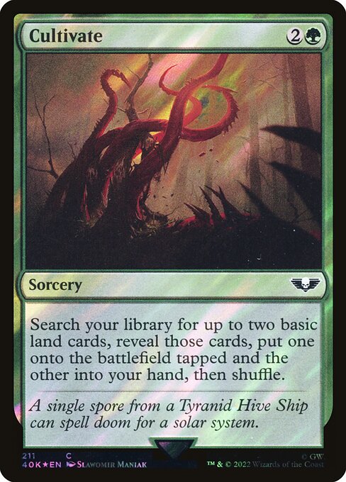 Cultivate (211★) [Warhammer 40,000 Commander]