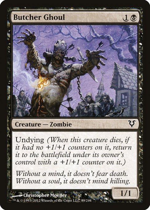 Butcher Ghoul (89) [Avacyn Restored]