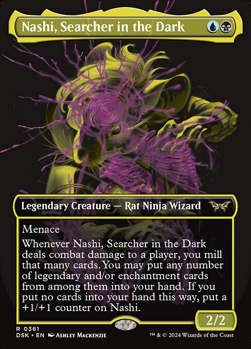 Nashi, Searcher in the Dark (361) [Duskmourn: House of Horror]