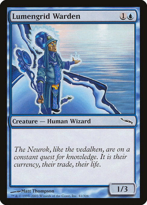 Lumengrid Warden (41) [Mirrodin]