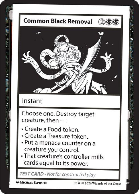 Common Black Removal (999-CBR) [Mystery Booster 2]