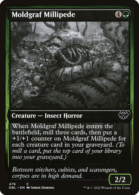 Moldgraf Millipede (476) [Innistrad: Double Feature]
