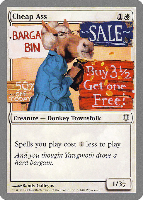 Cheap Ass (5) [Unhinged]