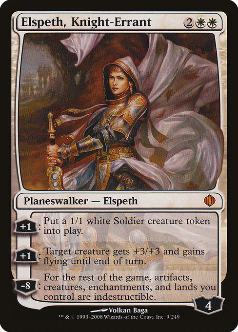 Elspeth, Knight-Errant (9) [Shards of Alara]