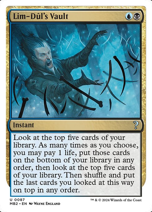 Lim-Dûl's Vault (87) [Mystery Booster 2]