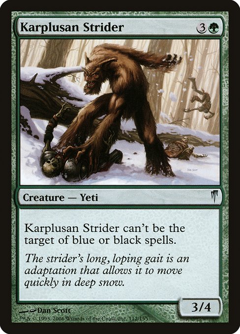 Karplusan Strider (112) [Coldsnap]