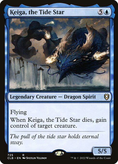 Keiga, the Tide Star (725) [Commander Legends: Battle for Baldur's Gate]