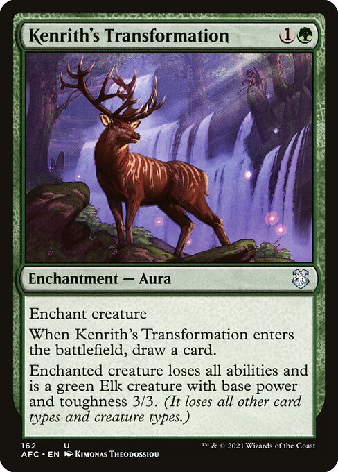 Kenrith's Transformation (162) [Forgotten Realms Commander]