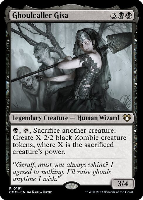 Ghoulcaller Gisa (161) [Commander Masters]