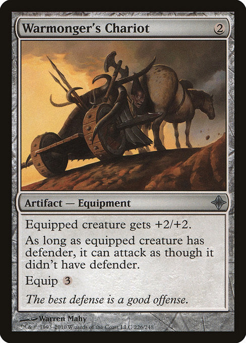 Warmonger's Chariot (226) [Rise of the Eldrazi]