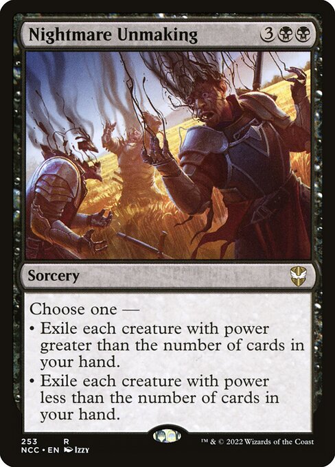 Nightmare Unmaking (253) [New Capenna Commander]