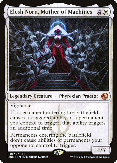 Elesh Norn, Mother of Machines (10) [Phyrexia: All Will Be One]