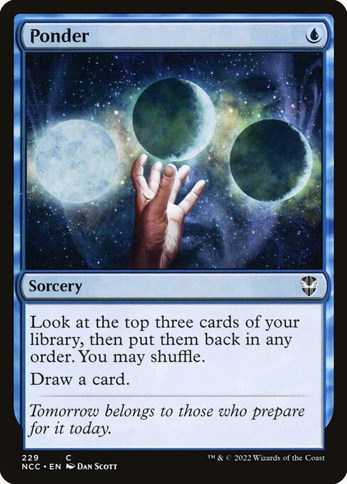Ponder (229) [New Capenna Commander]