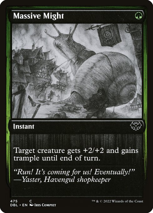 Massive Might (475) [Innistrad: Double Feature]