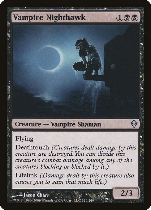 Vampire Nighthawk (116) [Zendikar]