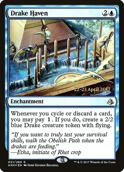 Drake Haven (51s) [Amonkhet Promos]