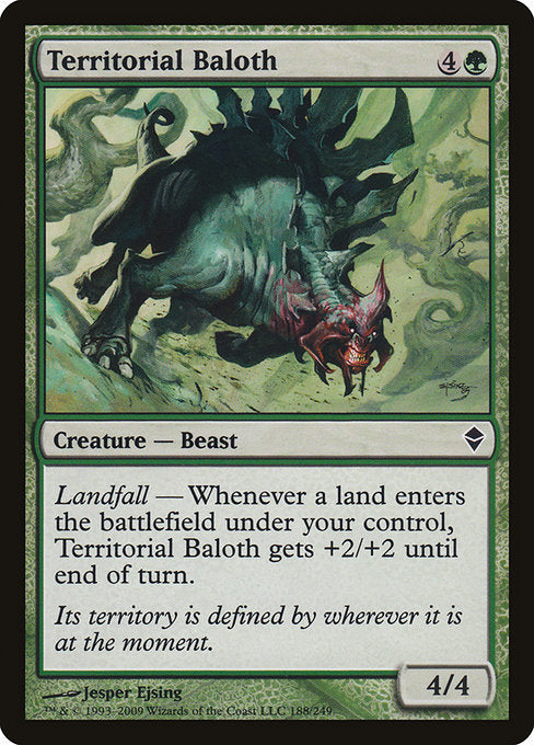 Territorial Baloth (188) [Zendikar]